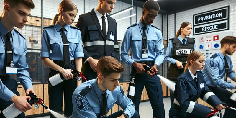 Bac Pro Sécurité : Prévention et Techniques d'Intervention