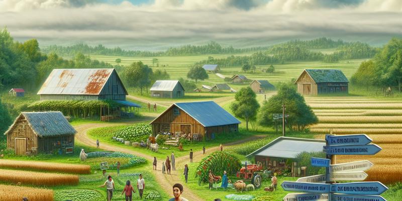 BTSA (Brevet de Technicien Supérieur Agricole) : Enjeux du Développement Animation Territoires Ruraux