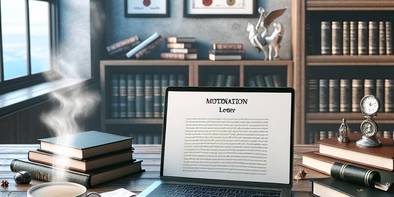 Exemple de Lettre de Motivation Master Réussi pour Consolider son Dossier