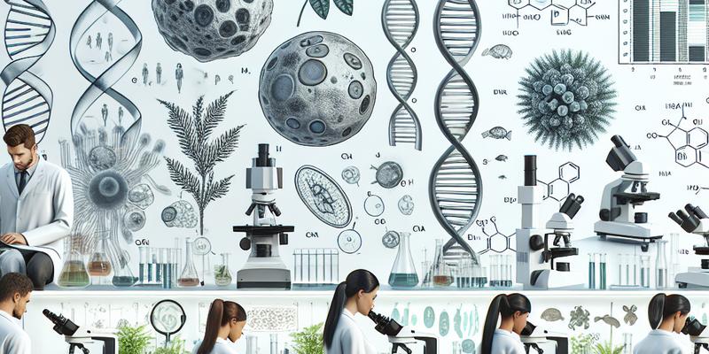 Explorer la voie en Biologie : Sélection de Projets de Recherche