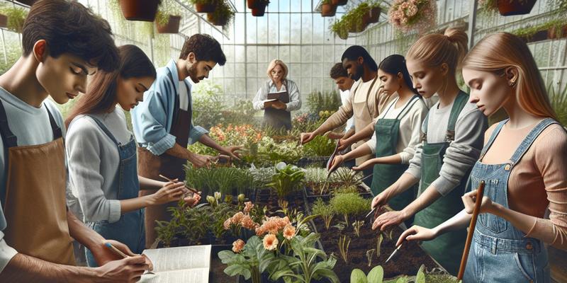Focus sur la Production Horticole avec le BTSA (Brevet de Technicien Supérieur Agricole)