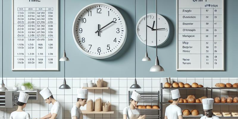 Gestion du Temps en Boulangerie : Optimiser la Productivité Gestion du Temps en Boulangerie : Optimiser la Productivité