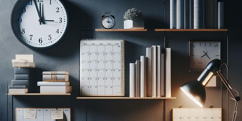 Organiser sa Journée : 5 Habitudes pour Étudier Efficacement Organiser sa Journée : 5 Habitudes pour Étudier Efficacement